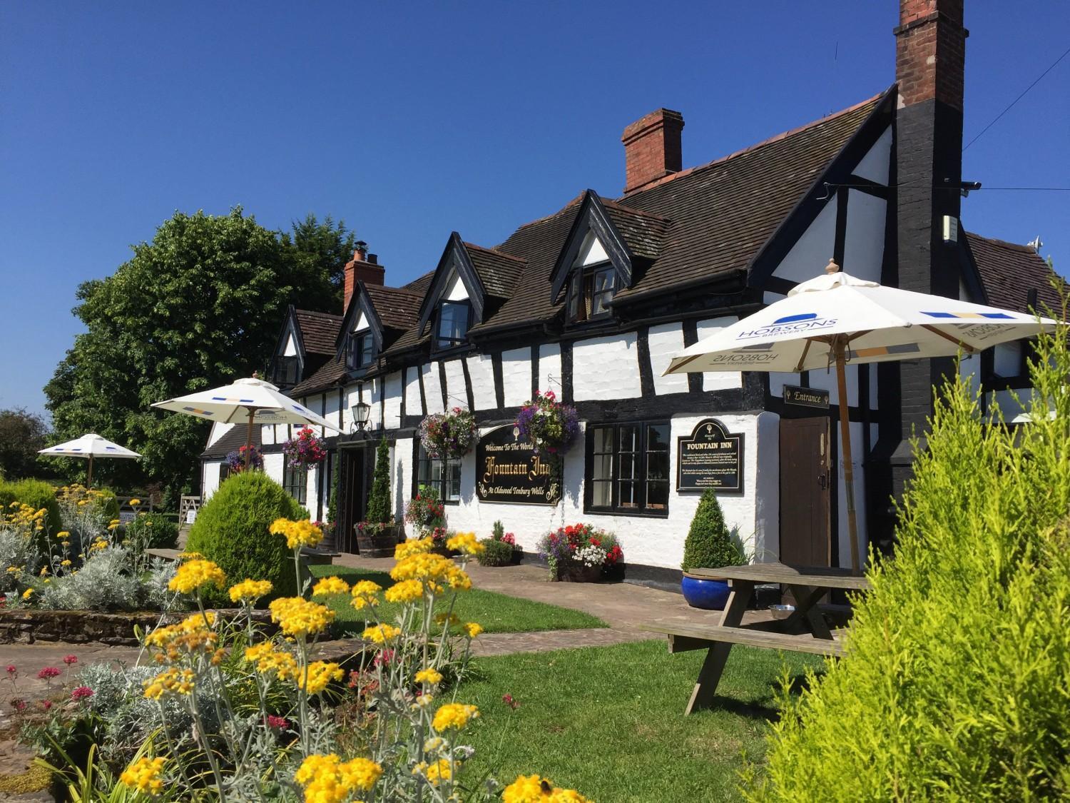 The Fountain Inn Tenbury Wells エクステリア 写真